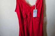 Red Satin BNWT