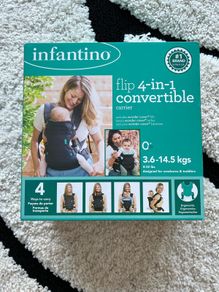 Infantino Flip 4 in 1 Baby Carrier Unopened Box