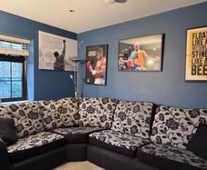Corner Sofa and Single Seater