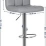2 x New Black lift bar chair, kitchen, breakfast stools - FREE Delivery Image 4
