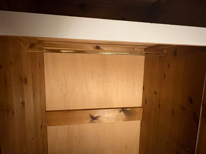 Wardrobe- painted white standalone