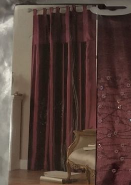 Beautiful Curtain with Sparkly Threads - new - great colour