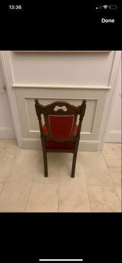 2No Victorian Chairs
