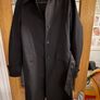 Ladies Black Trench Coat Image 3