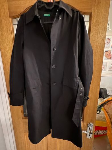Ladies Black Trench Coat