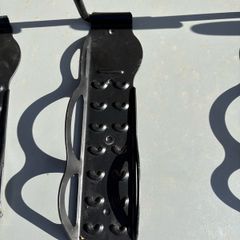 Pro wall mounted bike rack x4