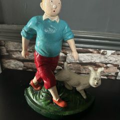 Tintin and snowy
