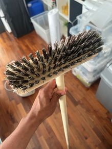 Deck brush