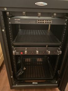 server rack/ comms cabinet