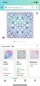 Tile stencil