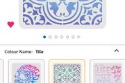 Tile stencil