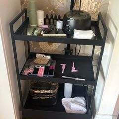Ikea trolley black