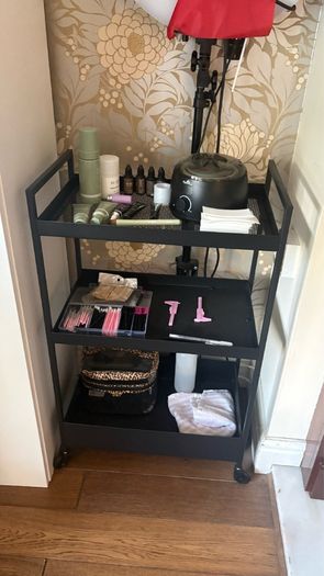Ikea trolley black