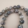 Antique Burmese Pumtek Pyu Petrified Wood Beads Necklace 24 inches 11-19mm Beads Size Image 6