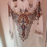 Venus  white cold shoulder detailed exclusive blouse size UK14/16 EU42/44 Perfect condition Postage included Image 4