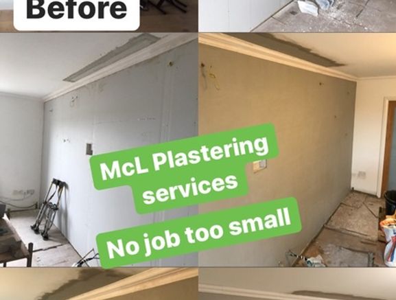 Plastering specialist for private internal work