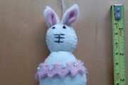 Felted wool bunny rabbit