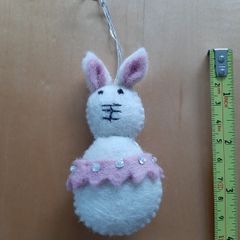 Felted wool bunny rabbit