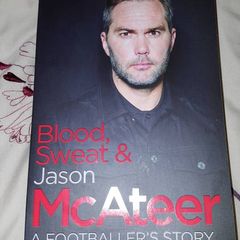 Irish and Liverpool legend Jason mcteer signed book