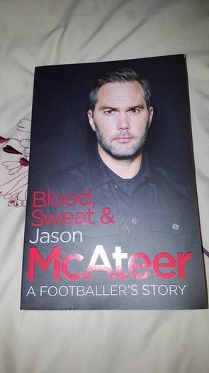 Irish and Liverpool legend Jason mcteer signed book