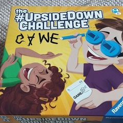 Upside down challenge game
