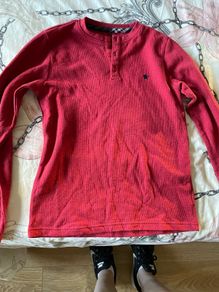 boys top long sleeve 10-12