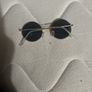 Blue circular glasses Image 2