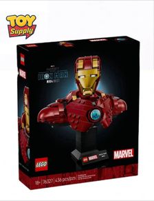 lego ironman mk4 bust