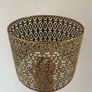 Gold Metal Lampshade Image 7