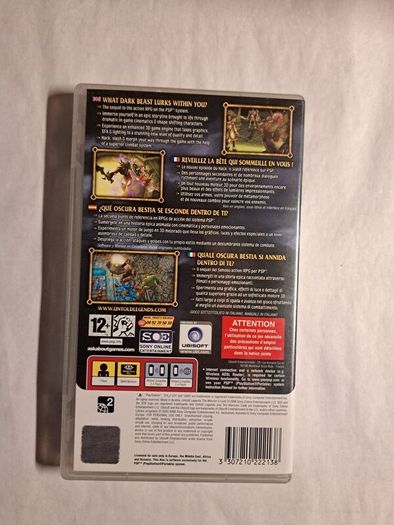 Untold Legends The Warriors Code - PSP
