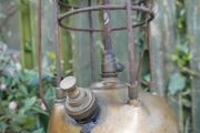 Vintage TILLEY Lamp / Oil Lantern - Tilley Model x-246 in Gold - Tilley Guardsman Lamp