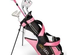 NEW Golf Girl Junior Set Pink Clubs and Bag Age 8-12
