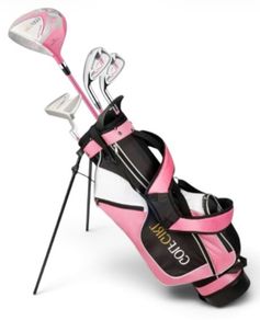 NEW Golf Girl Junior Set Pink Clubs and Bag Age 8-12