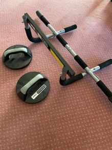 Pro Fitness Multi-Gym Pull-Up Bar & Rotating Push-Up Grips