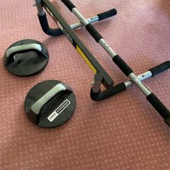 Pro Fitness Multi-Gym Pull-Up Bar & Rotating Push-Up Grips