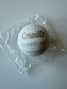 New O'Neills All Ireland Gaelic football 100 years mini squeeze ball, soft