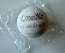 New O'Neills All Ireland Gaelic football 100 years mini squeeze ball, soft