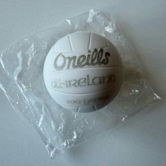 New O'Neills All Ireland Gaelic football 100 years mini squeeze ball, soft