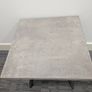 lamp table grey marble effect Image 3