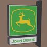 Double sides John Deere sign Image 2