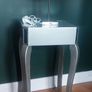 Mirrored side table and matching lamp Image 4