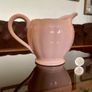 Vintage Grindley Peach Petal or Ceramic or Jug Soft Pink Glaze 1940s to the 1950s Image 9