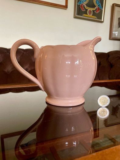 Vintage Grindley Peach Petal or Ceramic or Jug Soft Pink Glaze 1940s to the 1950s