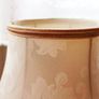 Vintage brass table lamp with original lamp shade by Endon Lighting Leeds  height 51cm Image 5