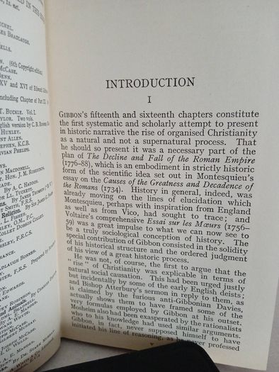 Gibbon on Christianity: Being the 15th and 16th Chapters of Gibbon's "Decline and Fall of the Roman Empire." With Introduction by The Rt. Hon. J. M. Robertson (GT987)