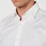 HUGO BOSS Men's Valerio Shirt, White, Size 44 / XL Image 2