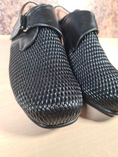 womens ALVIFLEX orthopaedic comfort and wellness shoes black Size UK 7 EU 40