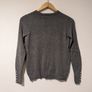 Zara Knit Cardigan with Faux Pearl Buttons Image 2