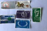 6 Irish stamps