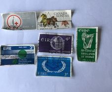6 Irish stamps